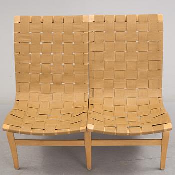BRUNO MATHSSON, a 'Arbetsstolen' sofa from Firma Karl Mathsson, Värnamo.