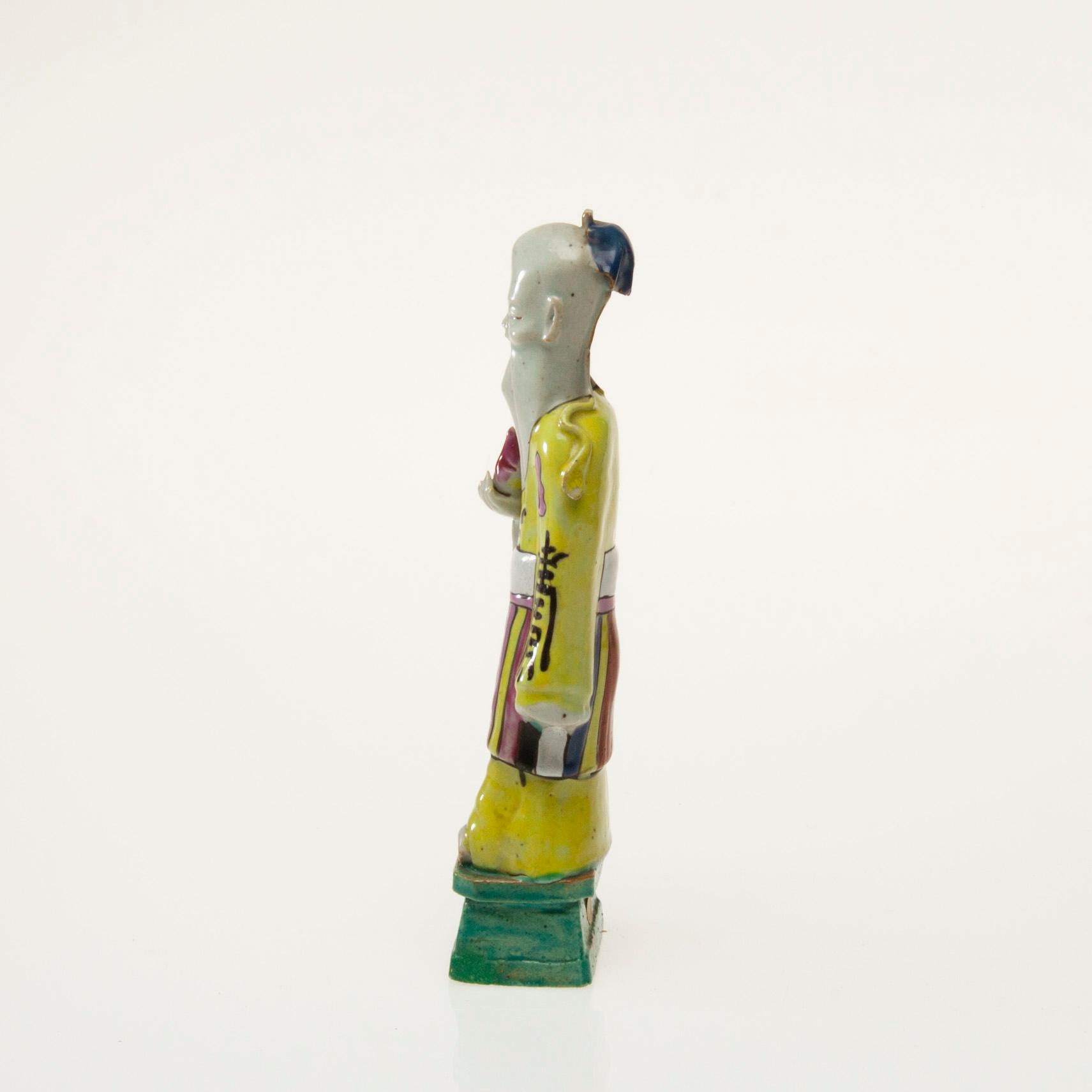 FIGURIN, porslin, Kina 1700/1800-tal.