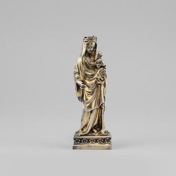 FIGURIN, silver, troligen syd/mellaneuropa,  1900-tal, vikt 325 gram.
