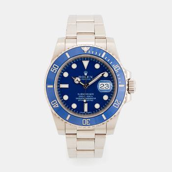 21. Rolex, Submariner, "Smurf", ca 2012.