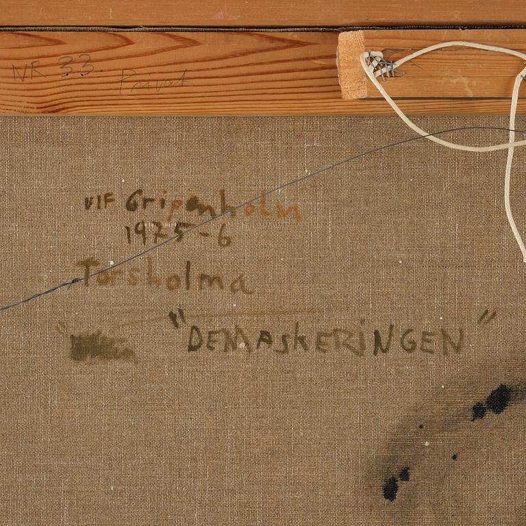 Ulf Gripenholm, "Demaskeringen".