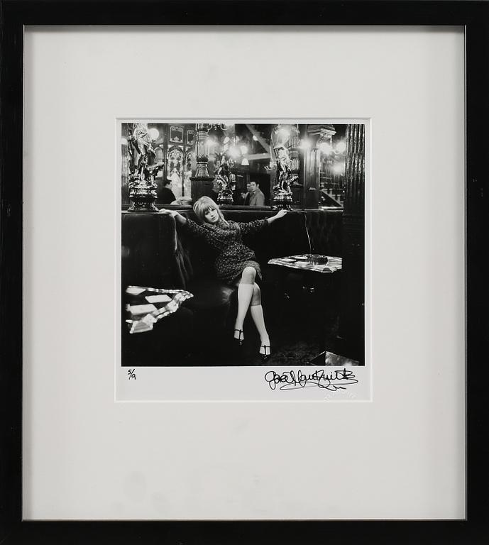 GERED MANKOWITZ, silvergelatinfotografi, signerad, numrerad 5/9.