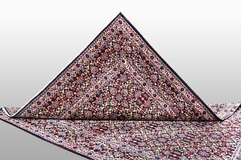 A carpet, Moud, ca 286 x 200 cm.