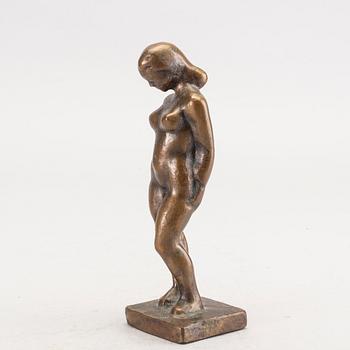 Helge Högbom, bronze, sculpture.