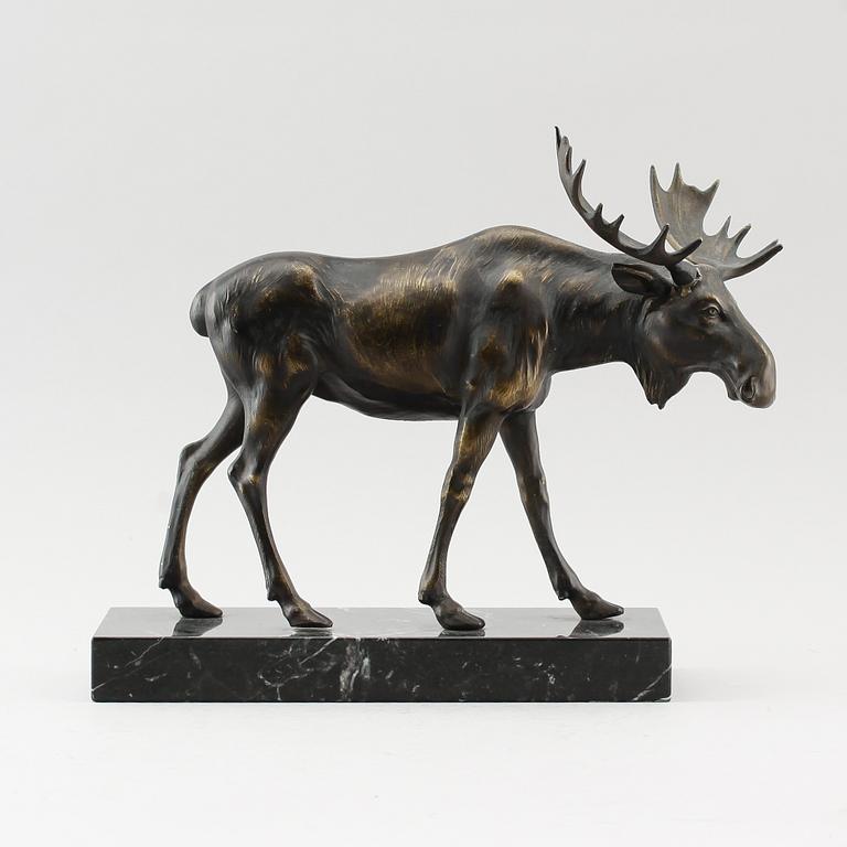 SKULPTUR, brons, 1900-talets andra hälft.