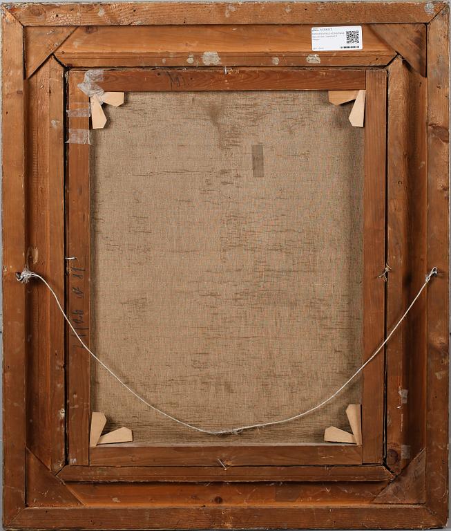 OIDENTIFIERAD KONSTNÄR, olja på duk, signerad K Steger.