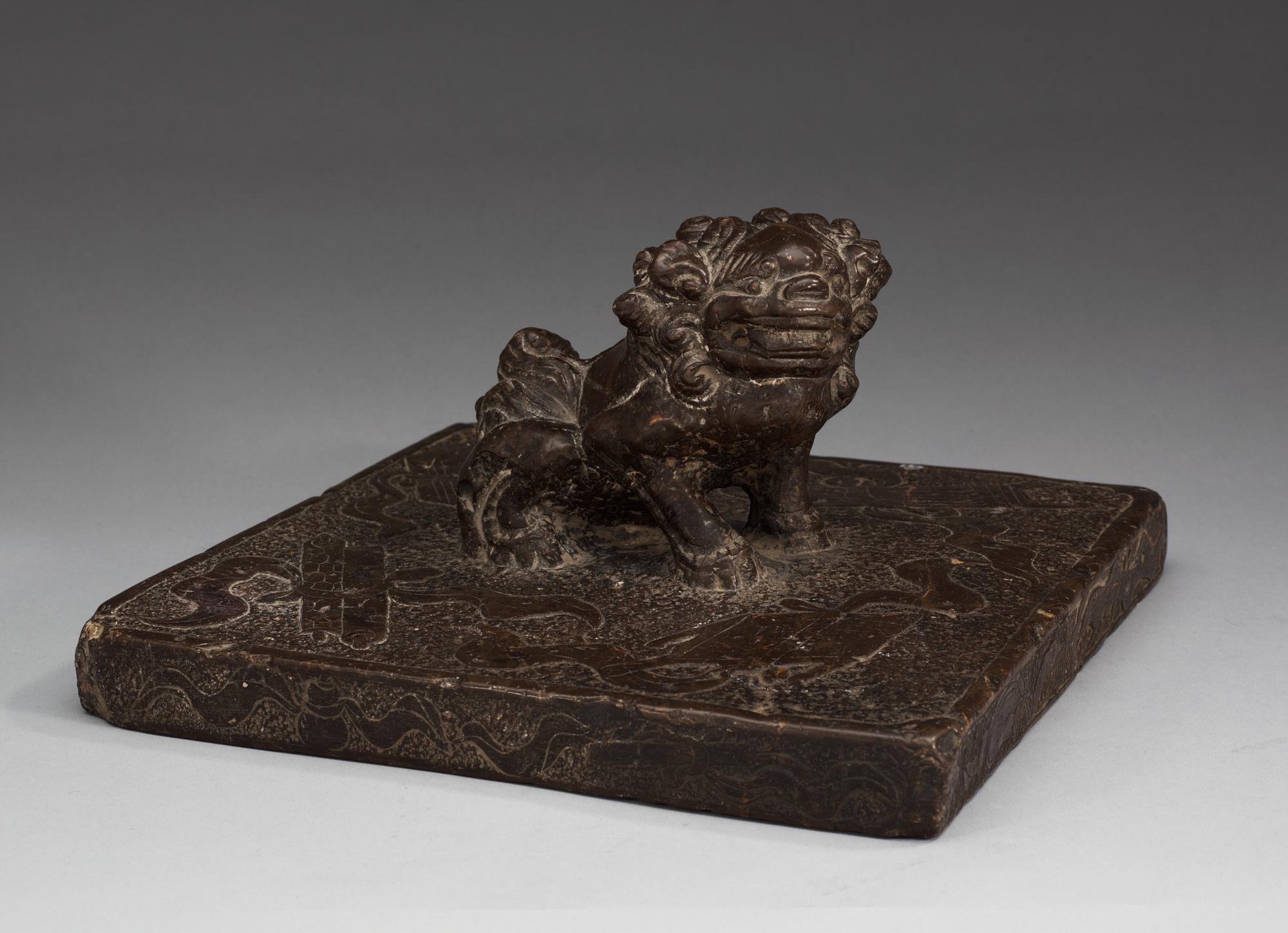 A large weight, presumably Qing dynasty.