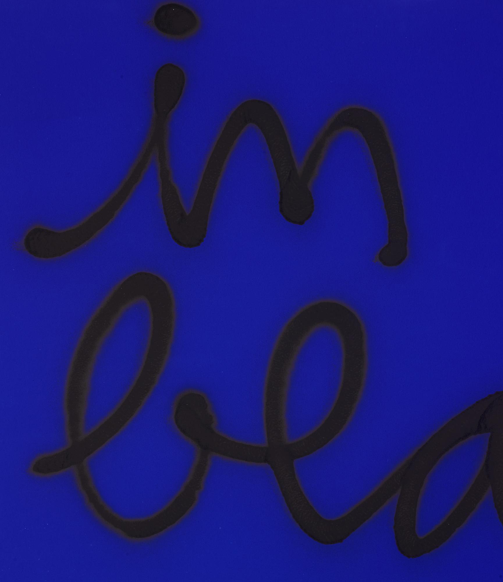 Ben Vautier, "In Black".