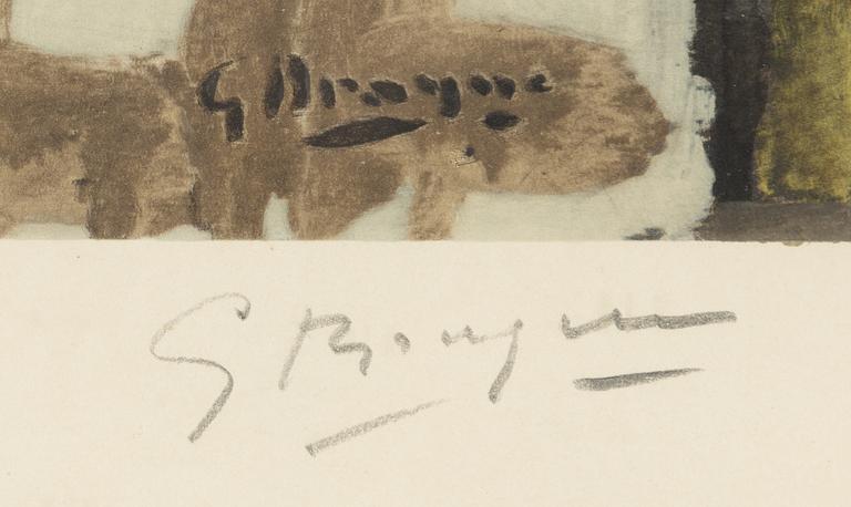 Georges Braque, after, Nature Morte.