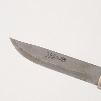 Ingemar Israelsson, halvhornskniv, Jörn, signerad I.I.