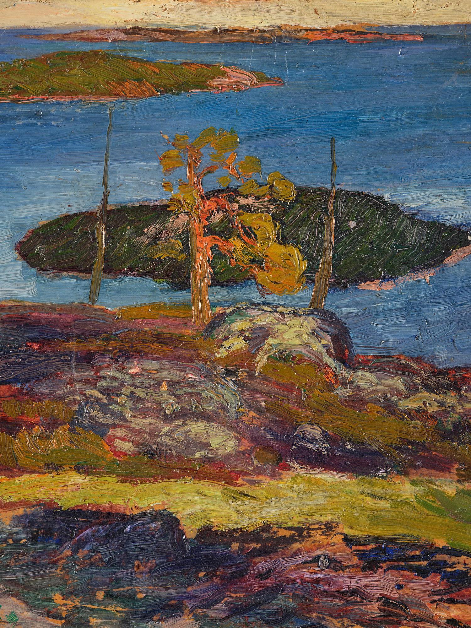 Helmer Osslund, "Studie Docksta" ("Study Docksta").