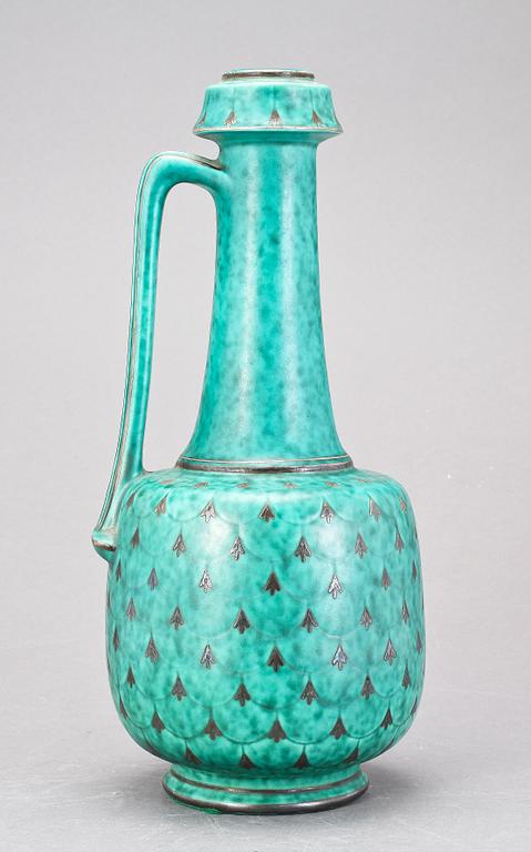 KANNA, stengods, "Argenta" Wilhelm Kåge, Gustavsberg.