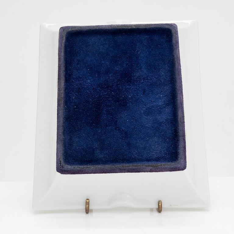 Hermès, ashtray, porcelain, Paris, France.