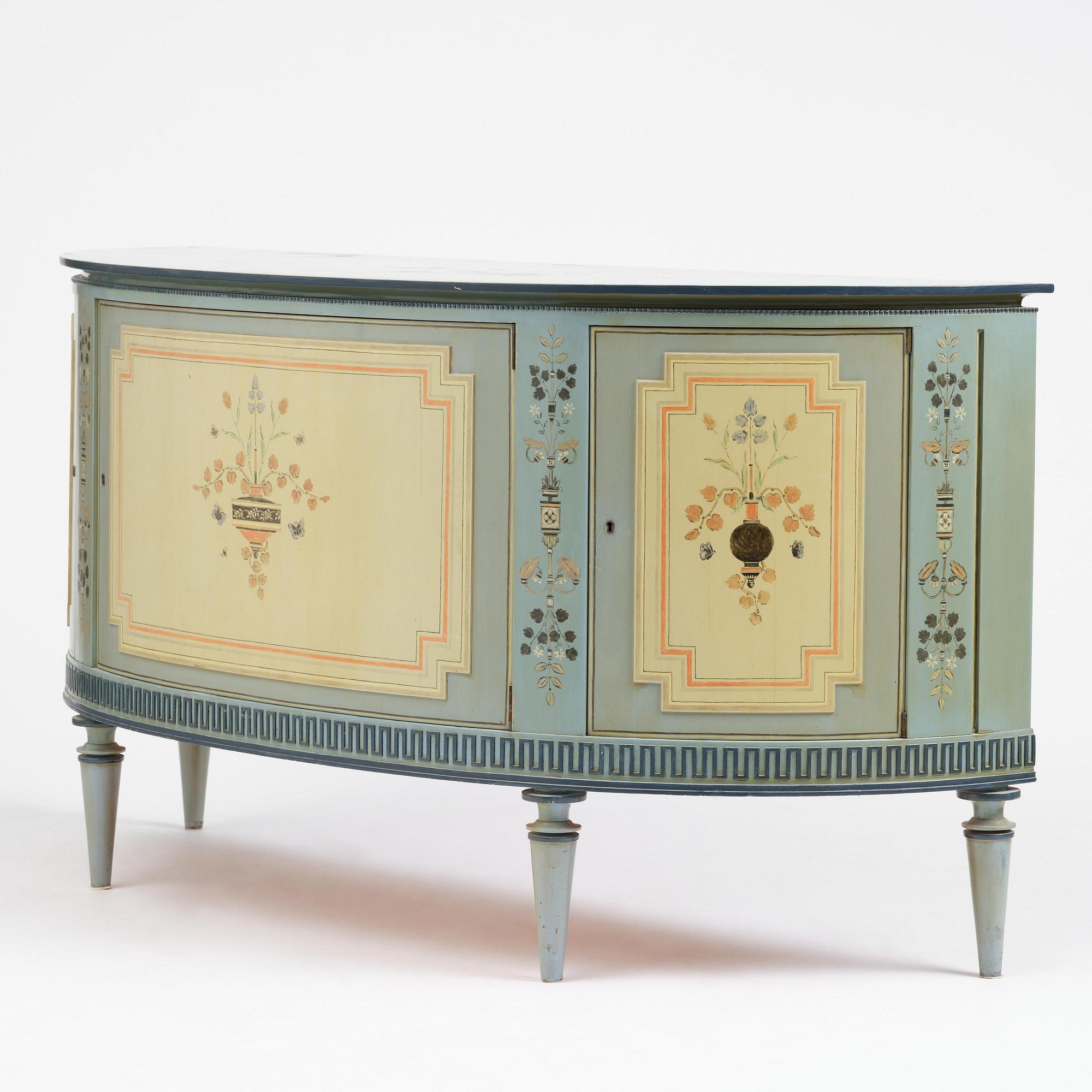 Carl Malmsten, a Swedish Grace sideboard, cabinetmaker Albin Johansson, Stockholm, for Villa Kvikkjokk, 1927.