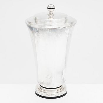 Lidded silver goblet, Stockholm, Finnish control marks from 1935.