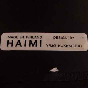 STOLAR, 4 st, 415, Yrjö Kukkapuro, Haimi. Modellen formgiven 1965.