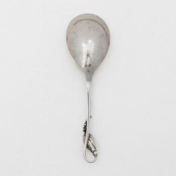 Georg Jensen, serveringssked, silver, "Magnolia / Blossom", Danmark 1927.