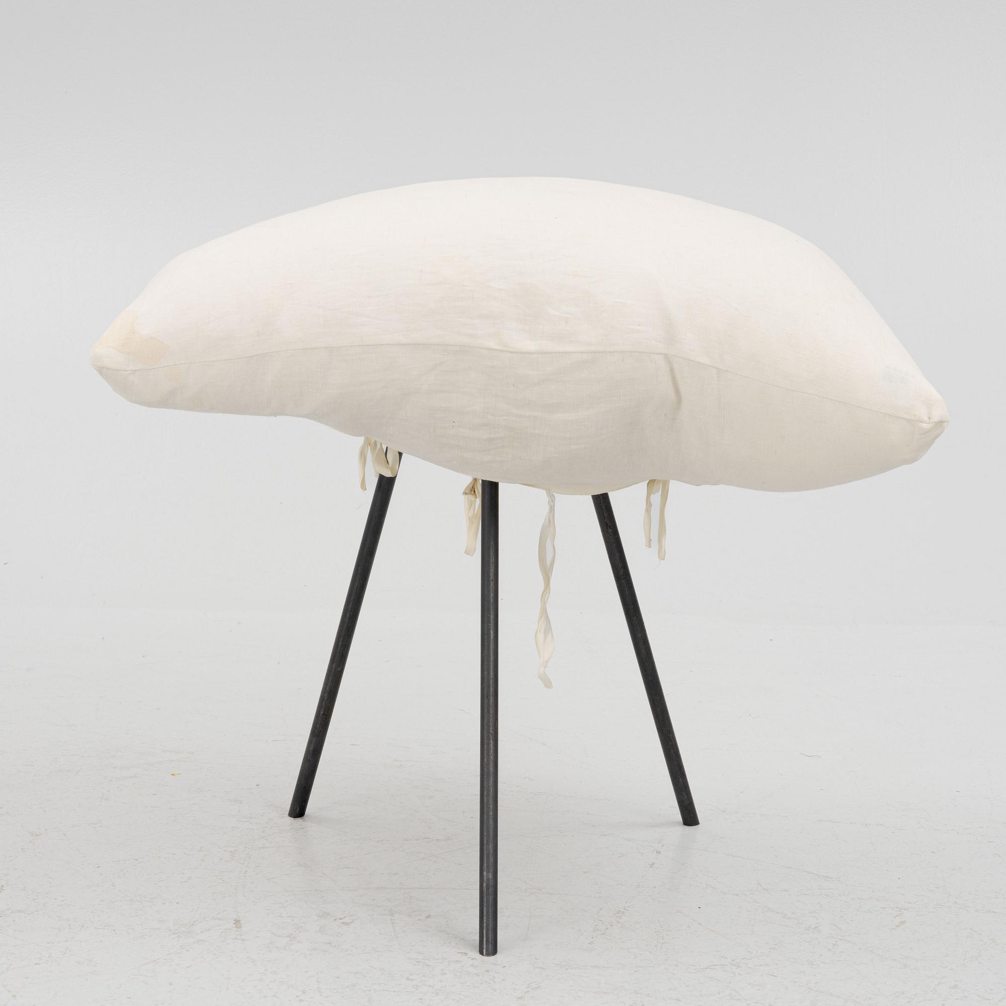 Jonas Bohlin, a "Molnpallen" ottoman, LIV, Jonas Bohlin design, Sweden, 1997.  Provenence Sven Lundh.