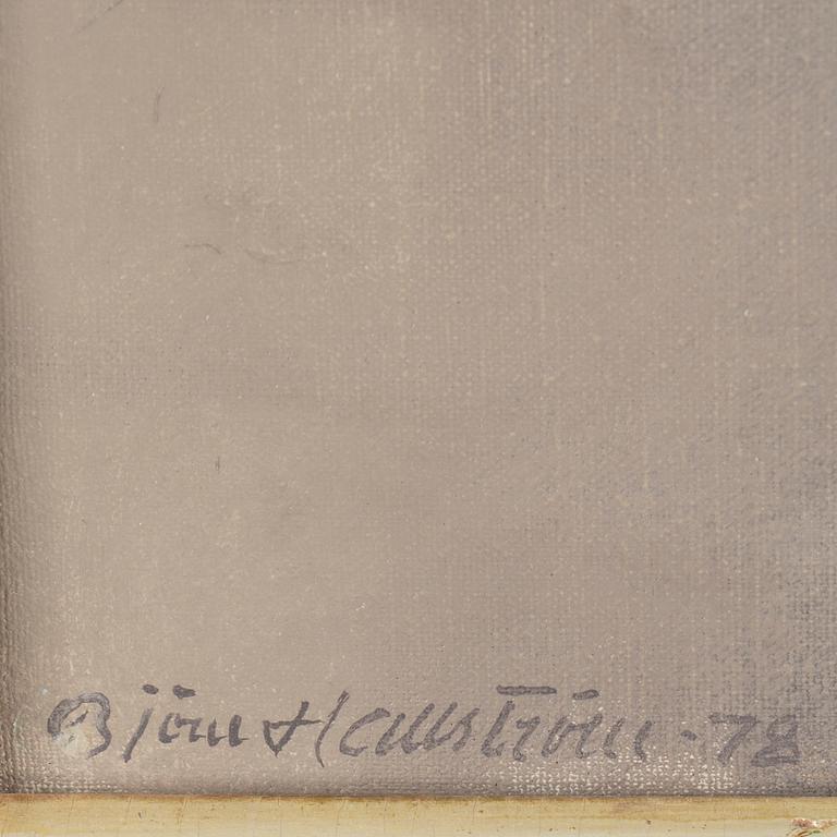 BJÖRN HALLSTRÖM, oil on canvas, signed and dated -78.