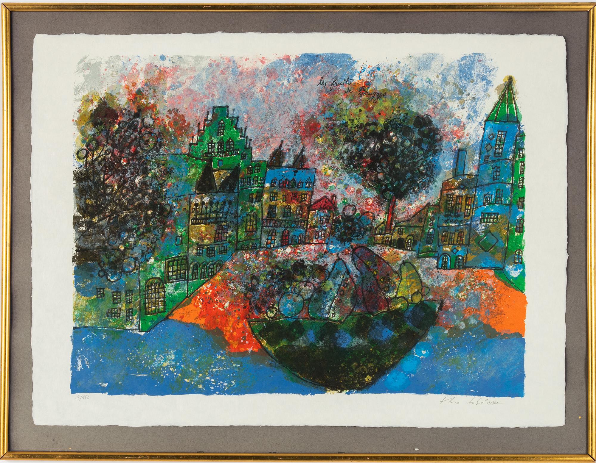 Theo Tobiasse,  "Les fruits de Brugges".