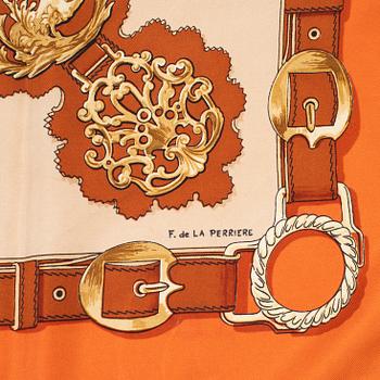 Hermès, scarf, "Cuivreries".