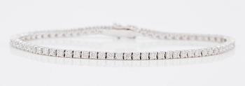 ARMBAND, briljantslipade diamanter totalt ca 2,25 ct.