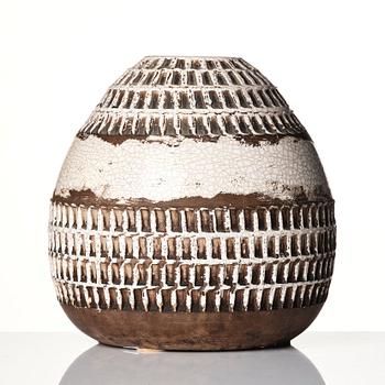 Jean Besnard, a ceramic vase, France circa 1930.