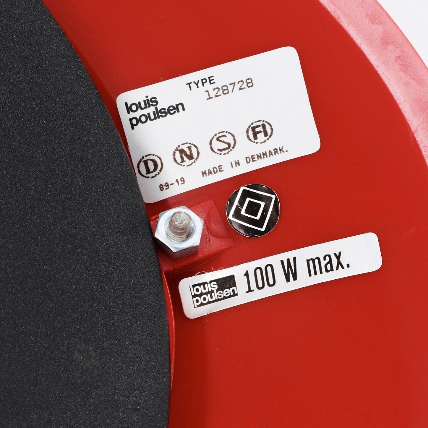 GOLVARMATUR. "PH 80" Poul Henningsen för Louis Poulsen.