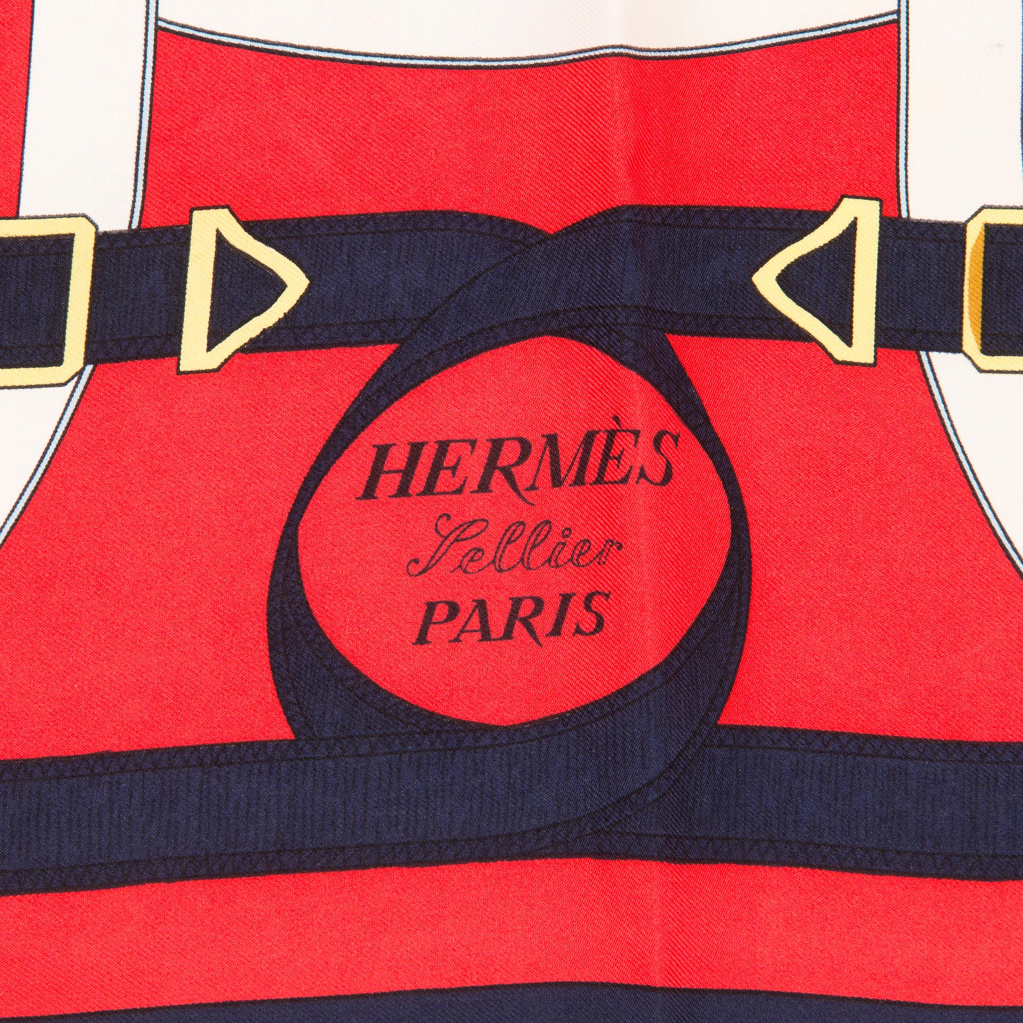 Hermès, huivi, "Eperon d'Or".