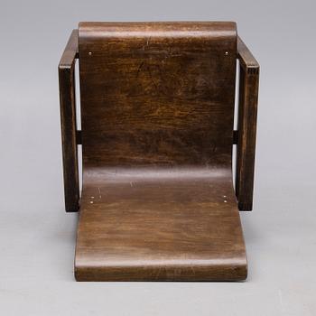 KARMSTOL, modell 51, Alvar Aalto, Artek, 1900-talets mitt.