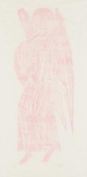 Ina Colliander, woodcut, signed and dated 1959, Tpl'a 3/3.