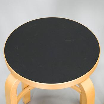 Alvar Aalto, baarijakkarat, 4 kpl, 80 years stool 60, Artek, 2013.