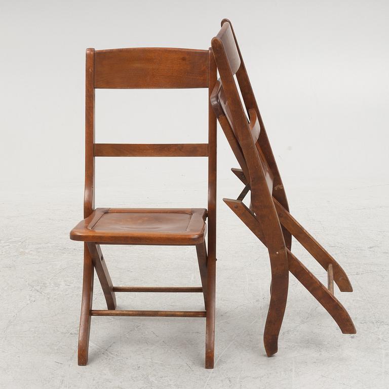 Four chairs, first half of the 20th Century.