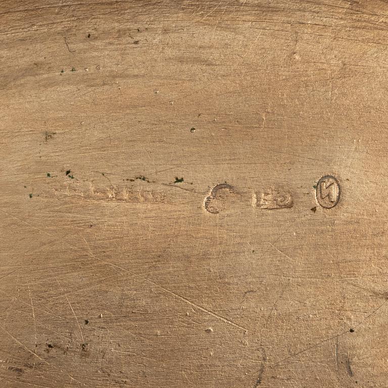 Five Swedish silver boxes, 18th-19th Century.