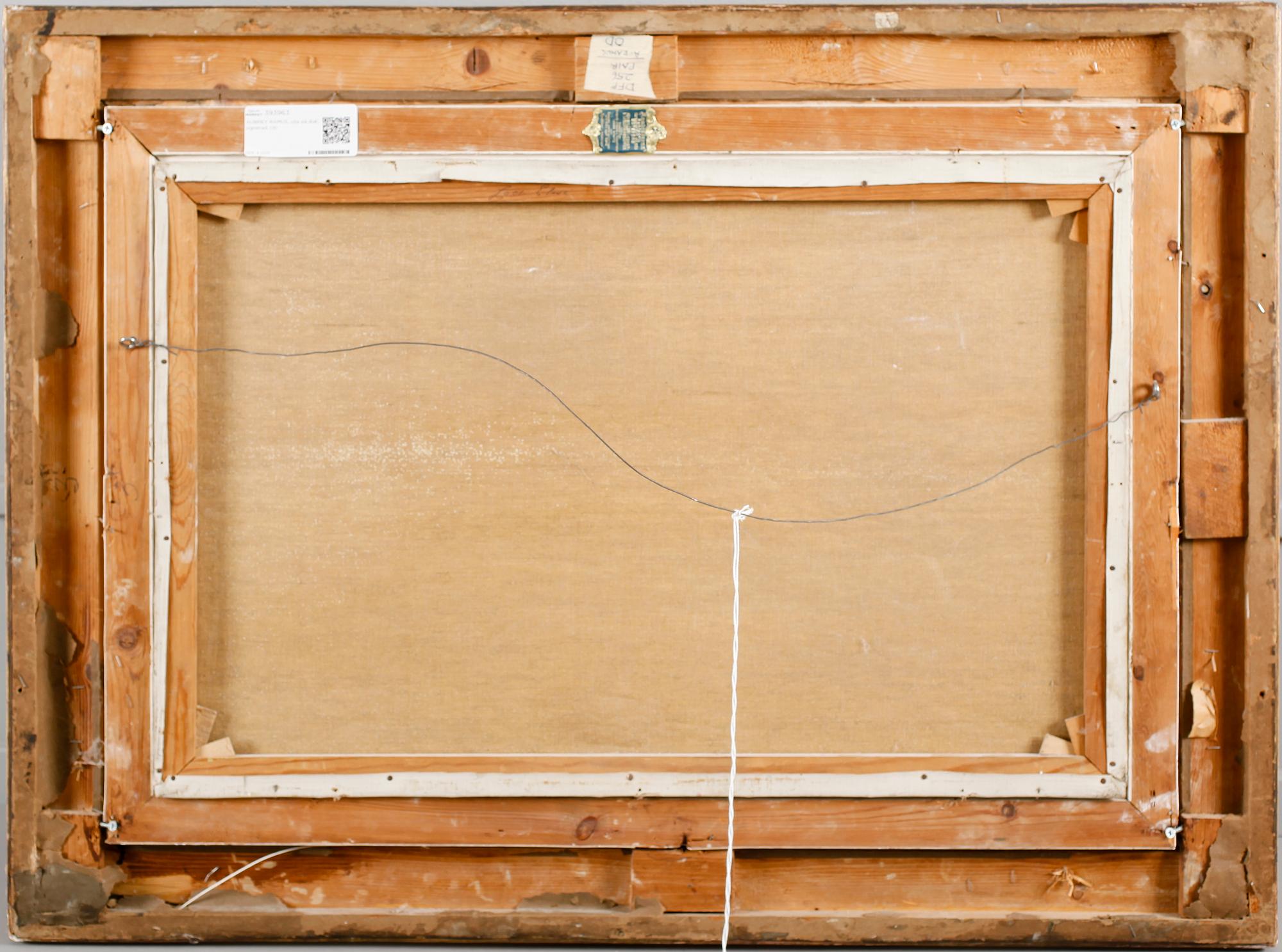 AUBREY RAMUS, olja på duk, signerad.