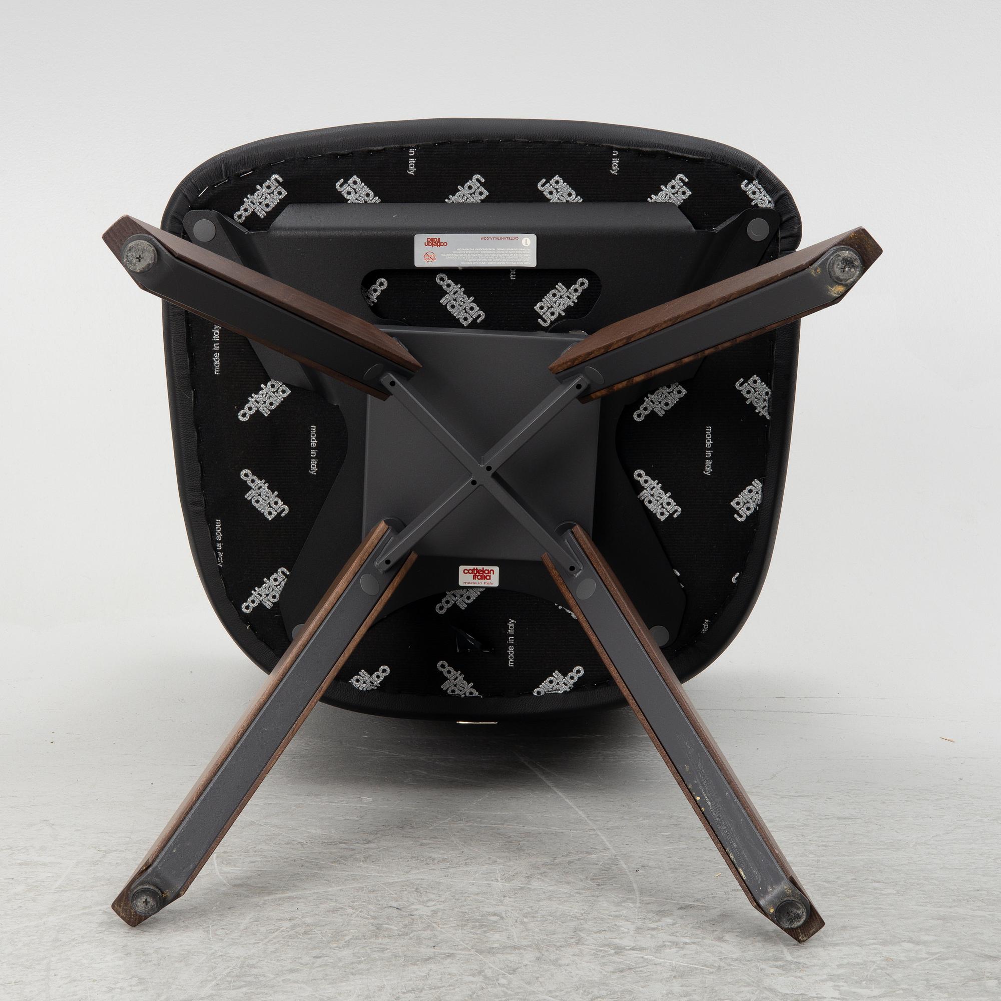 Studio Kronos, six "Mulan" chairs, Cattelan, Italia.