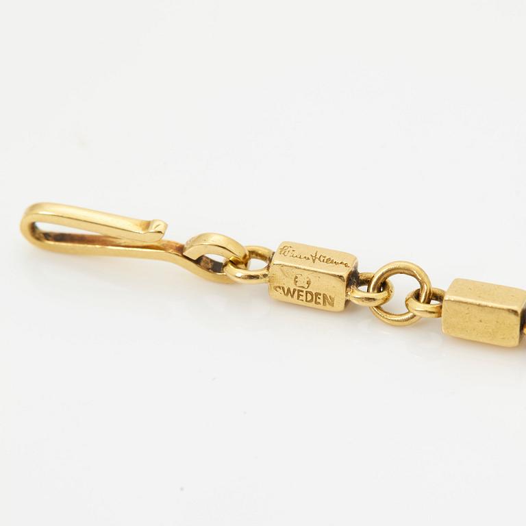 Wiwen Nilsson, armband, Lund 1947, 18 k.