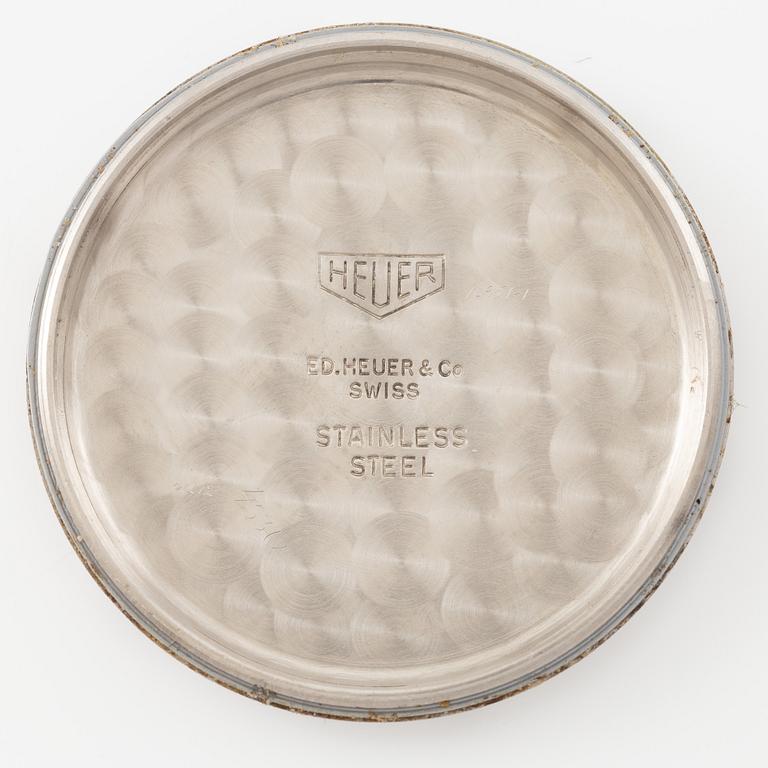 Heuer, "Pre-Carrera", "Gilt dial", chronograph, ca 1960.