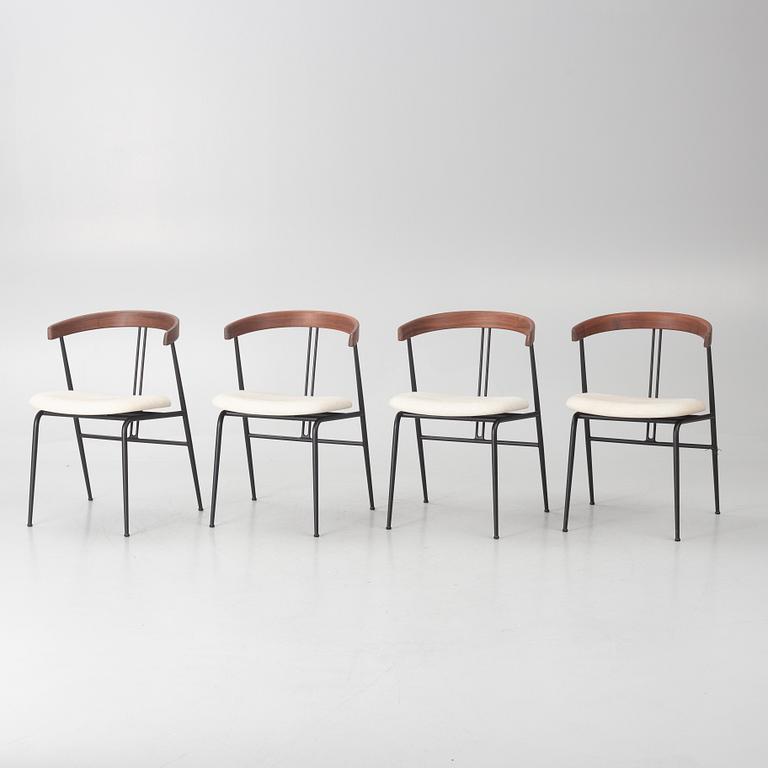 GamFratesi, four 'Violin' chairs, Gubi, contemporary.