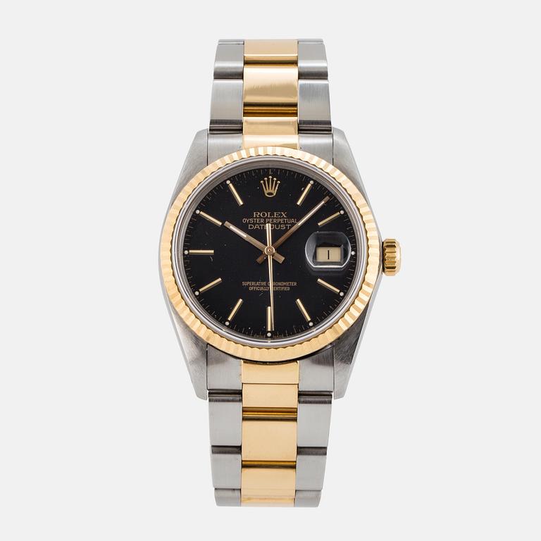 ROLEX, Oyster Perpetual, Datejust, wristwatch, 36 mm,