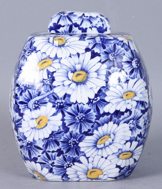 LOCKBURK, flintgods, "Prästkrage", Rörstrand, 1910/1920-tal.