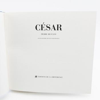 Art books 6 pcs; 3 x Arman, 2 x Wunderlich, 1 x Cesar (signed).