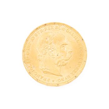 Gold coin, Austria-Hungary, 20 Corona, 1894,