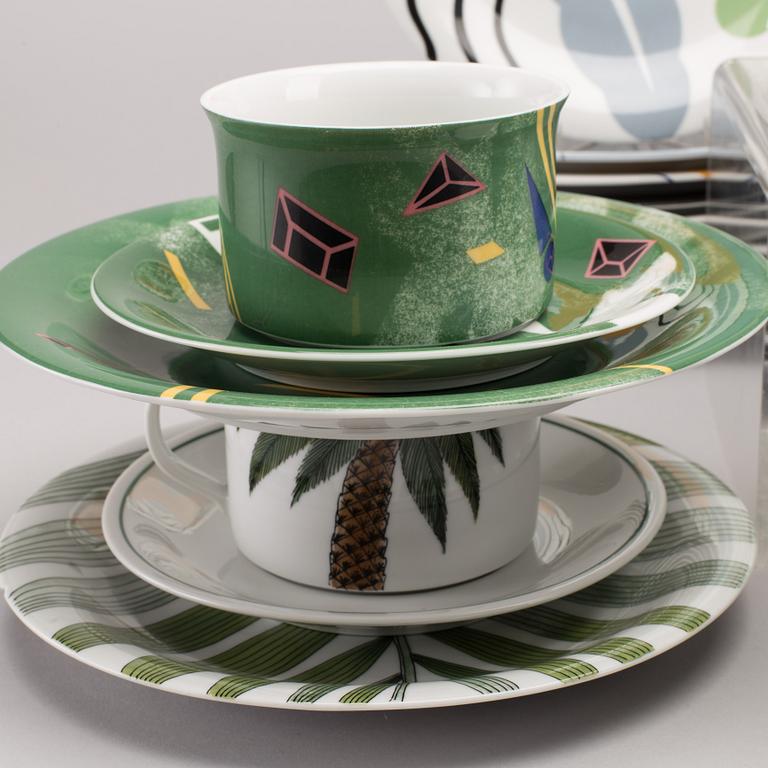 MAT/TESERVIS, 36 delar, porslin, Rörstrand Designers Collection.