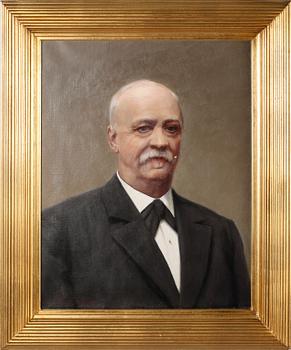 JOHAN KROUTHÉN, 2 st, oljor på duk, signerade, en daterad 1903.