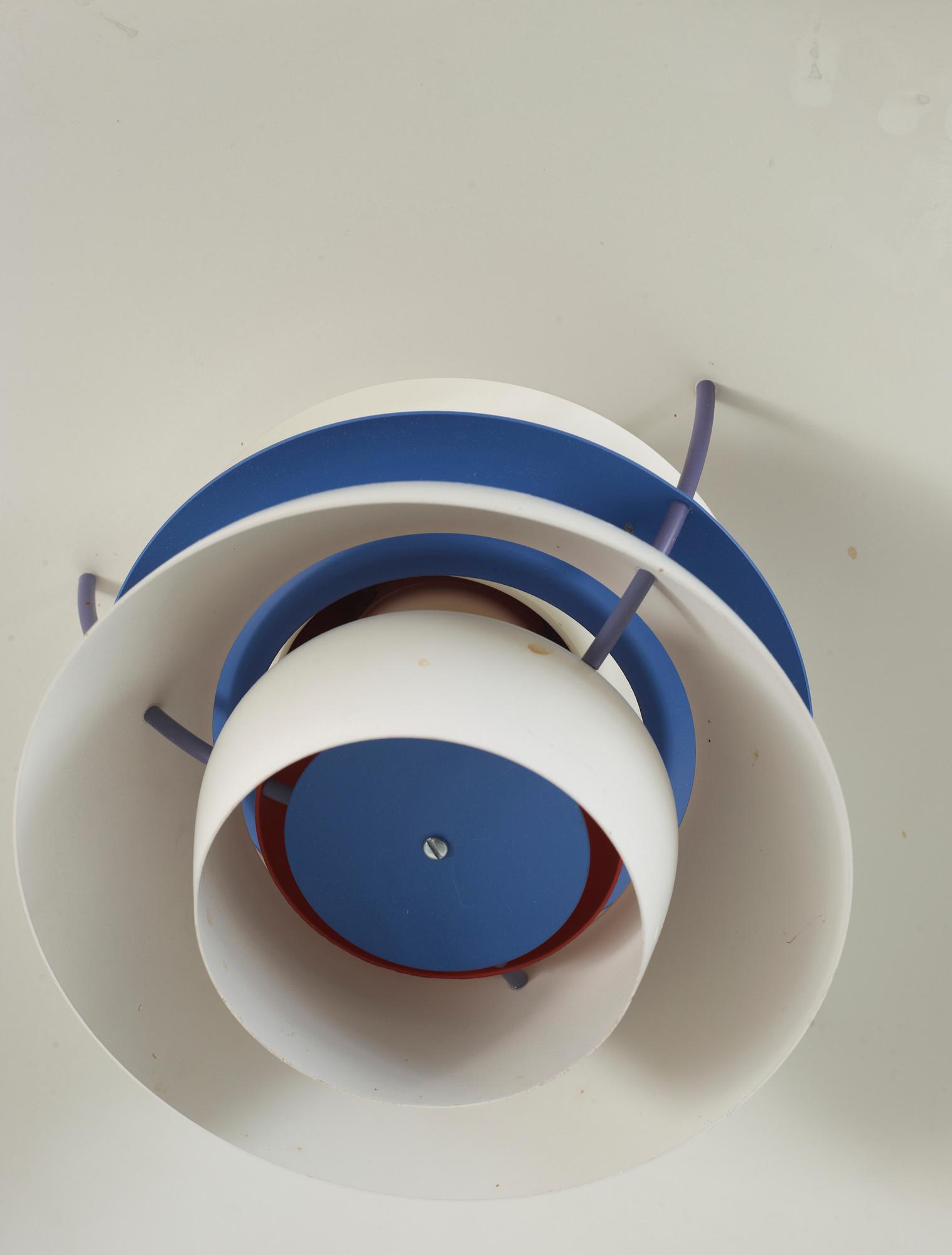 TAKLAMPA, "PH 5", Poul Henningsen för Louis Poulsen, Danmark.