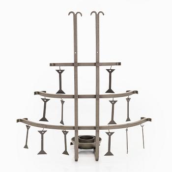 A 20th century candleholder.