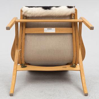 Yngve Ekström, an armchair with footstool, Lamino, Swedese.