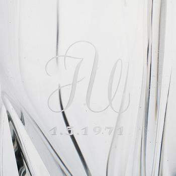 VAS, glas, "Isberg", signerad Tapio Wirkkala -3825.