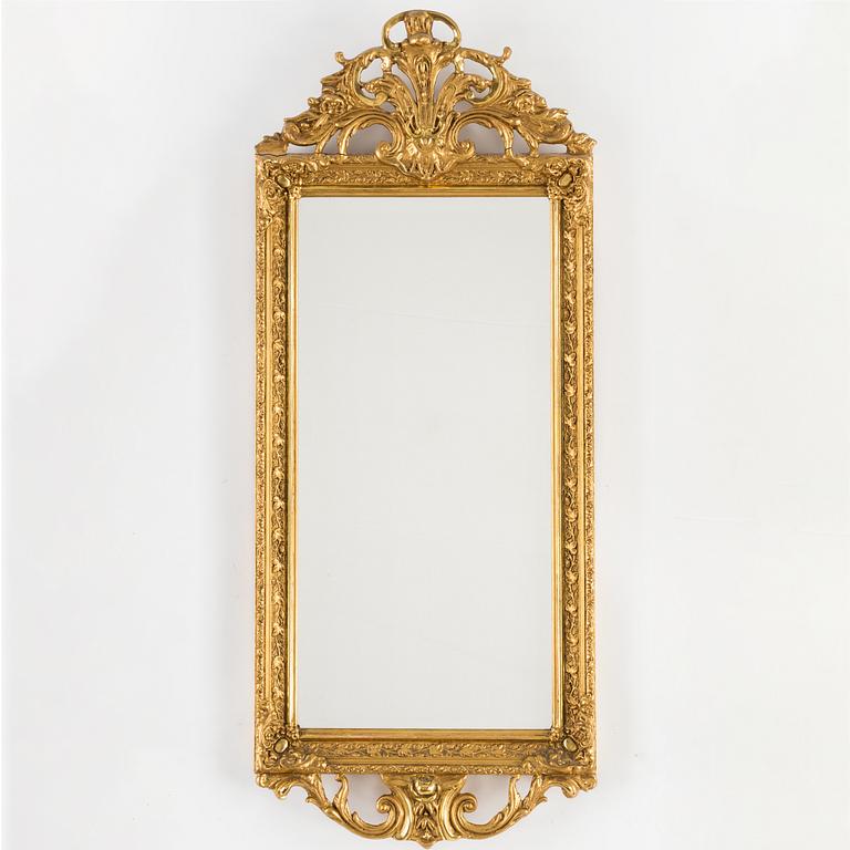 A late 19th century mirror.